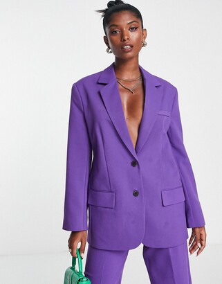Women 2 Piece Suit in Purple Color. -  Canada