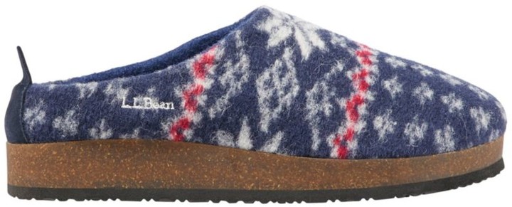 ll bean wool slipper clog