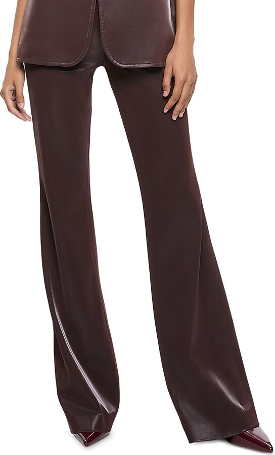 Alice Olivia Andrew Faux Leather Pants ShopStyle