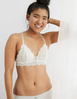Thumbnail for your product : Aerie Eyelash Lace Strappy Triangle Bralette