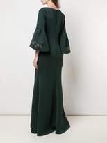 Thumbnail for your product : Badgley Mischka A-line flared sleeve dress