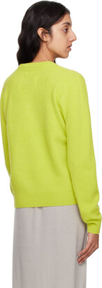 Frenckenberger Yellow Mini R-Neck Sweater
