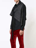 Thumbnail for your product : Ann Demeulemeester draped sweatshirt