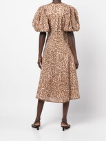 Thumbnail for your product : Zimmermann Concert Day leopard-print midi dress