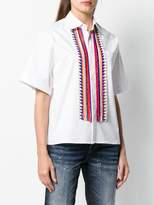 Thumbnail for your product : DSQUARED2 beaded half sleeve shirt