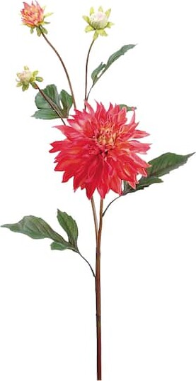 Allstate Peach Pink Garden Dahlia Spray