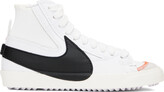 Thumbnail for your product : Nike White Blazer Mid '77 Jumbo Sneakers