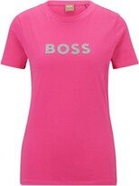 Thumbnail for your product : HUGO BOSS x Alica Schmidt organic-cotton T-shirt with logo