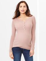Thumbnail for your product : Gap Waffle henley sweater