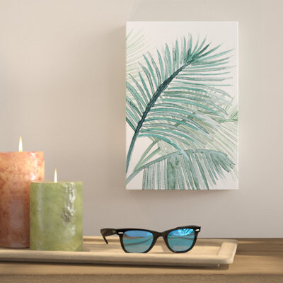 Bay Isle Home 'My Royal Fern' Watercolor Painting Print on Wrapped Canvas