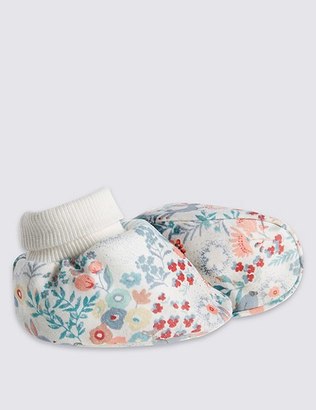 Marks and Spencer 2 Pack Pure Cotton Assorted Booties