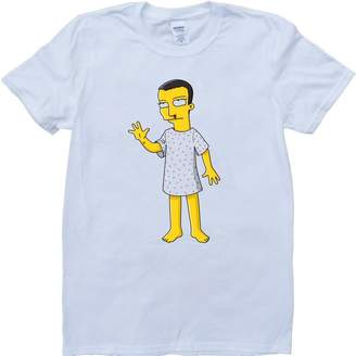 Eleven Paris Brain Dump Tees Stranger Things As Simpsons Mens Custom Made T-Shirt