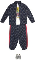 Thumbnail for your product : Gucci Children GG cotton-blend track jacket