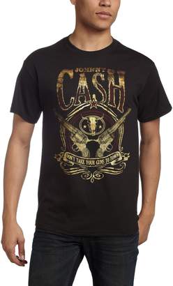 Zion Rootswear Men's Johnny Cash Guns To Town T-Shirt