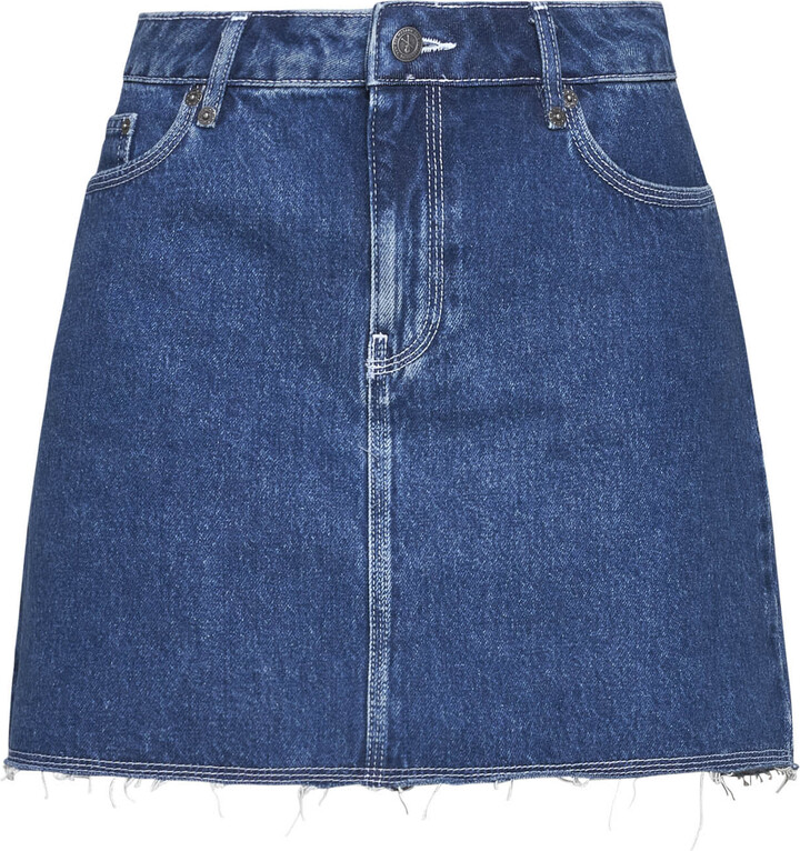 スカート A.P.C. Woman Skirt Blue COHJLF06374 IAL Navy blue Denim skirt A.P.C. - Vitkac AS