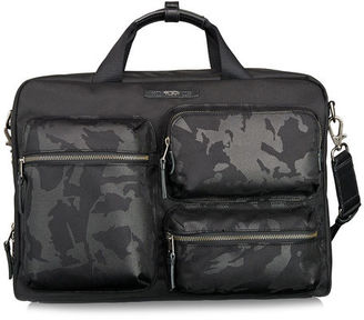 Tumi Black/Camouflage Tyssen Double Zip Laptop Bag