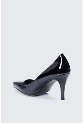 Select Fashion Fashion Womens Black Erica Court Shoes - size 4