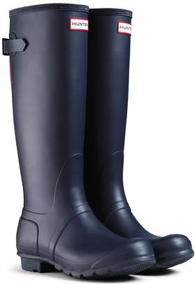 Hunter Womens Adjustable Back Wellington Festival Rain Snow Boot - 7