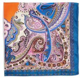 Thumbnail for your product : Etro Print Silk Pocket Square