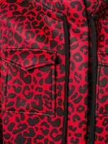 Thumbnail for your product : No.21 leopard-print neoprene parka