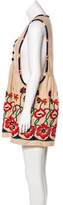 Thumbnail for your product : Anna Sui Embroidered Mini Dress