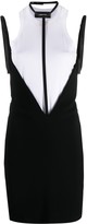 Thumbnail for your product : DSQUARED2 Layered Harness-Detail Dress