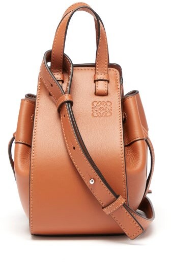 loewe hammock bolsa tan