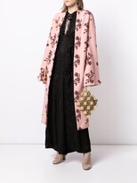 Thumbnail for your product : macgraw St Peters floral-print silk robe