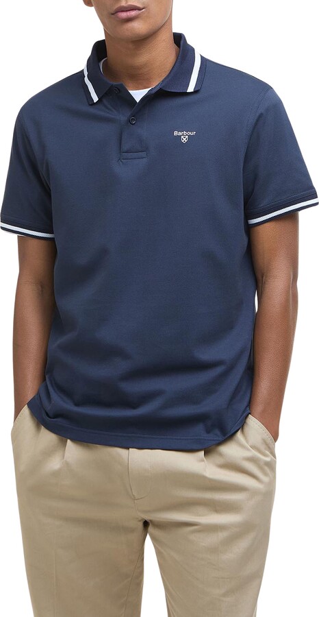 Ferrybridge Lightweight Tipped Cotton Piqué Polo