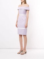 Thumbnail for your product : Paule Ka Off-The-Shoulder Panelled Dress