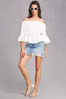 Thumbnail for your product : Forever 21 Ruffle Off-the-Shoulder Top