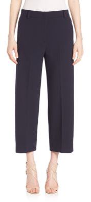 Piazza Sempione Cropped Wool-Blend Trousers