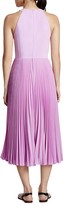 Thumbnail for your product : Halston Pleated Overlay Dress