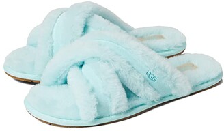 light blue ugg slippers