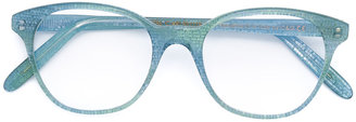 Cutler & Gross round frame glasses - women - Acetate - One Size