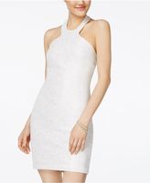 Thumbnail for your product : Speechless Juniors' Glitter Knit Halter Bodycon Dress, A Macy's Exclusive