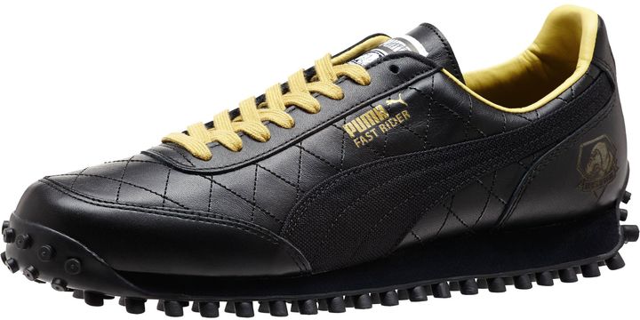 Puma METAL GEAR SOLID V Fast Rider Leather Men's Shoes - ShopStyle