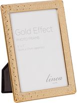 Thumbnail for your product : Linea Gold honeycomb frame 5x7