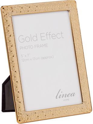 Linea Gold honeycomb frame 5x7