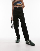 Thumbnail for your product : Topshop Mom jeans in black