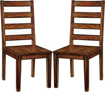 Red Barrel Studio Set of 2 Wooden Dining Chairs