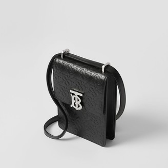 Burberry Monogram Leather Robin Bag