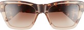 Thumbnail for your product : Rag & Bone 54mm Gradient Rectangle Sunglasses