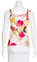 Thumbnail for your product : Christian Lacroix Silk Printed Top