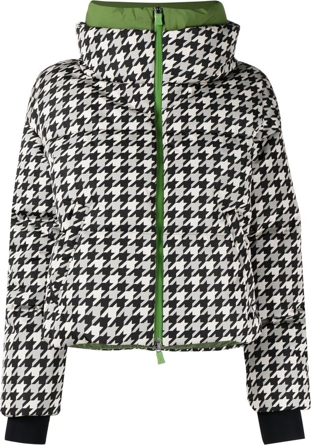Houndstooth Puffer | Shop The Largest Collection | ShopStyle