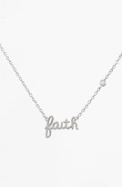 Thumbnail for your product : Sydney Evan SHY by 'Faith' Necklace