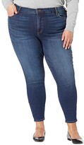 Thumbnail for your product : KUT from the Kloth Plus Size Donna High-Rise Ankle Skinny Legs Five-Pocket in Civic