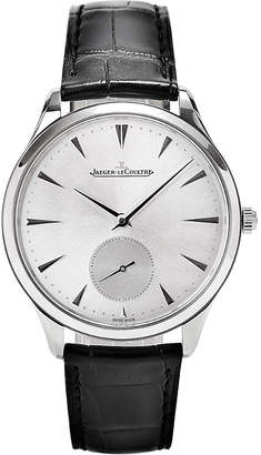 Jaeger-LeCoultre Jaeger Le Coultre 1278420 Master alligator-leather and stainless steel watch