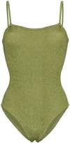 Thumbnail for your product : Hunza G Maria Strappy ribbed one piece swimsuit