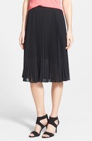 Thumbnail for your product : Vince Camuto Pleat Midi Skirt